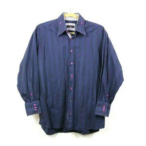 Axxess Mens Dress Shirt Button Down Long Sleeve